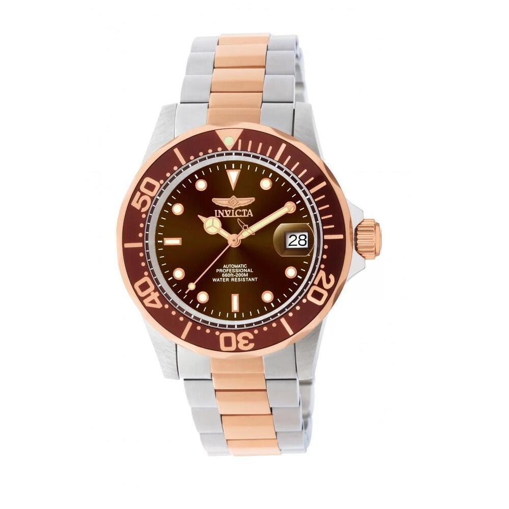 NWT Invicta 11241 Pro Diver | 3-Hand | Brown | Men's Watch